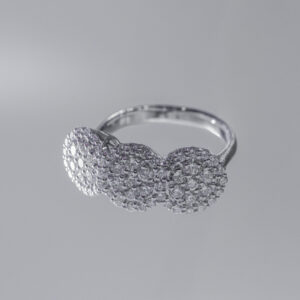 anello di diamanti bouquet cara preziosi con taglio brillante naturale